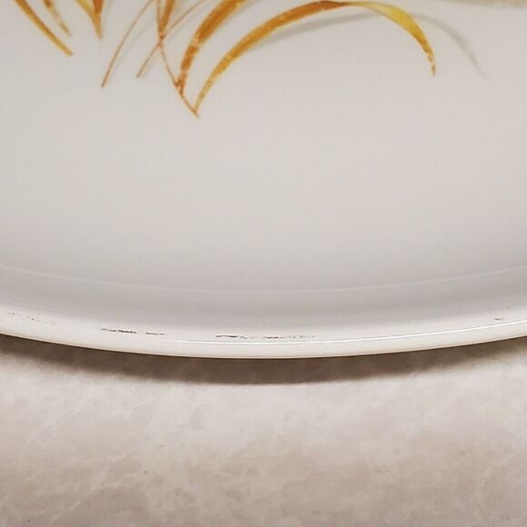 Golden Wheat 9.25” Dinner Plate Classic Mid-Century China Homer Laughlin - Picture 3 of 4